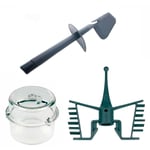 Kit Pièces de Rechange Adaptables pour Thermomix TM31 (Spatule + Papillon + Gobelet)