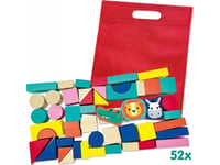 Ses Wooden Blocks Colorful 52Pcs.13143 31432