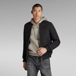 G Star Raw Mens G-Star RAW Padded Bomber Jacket - Black Cotton - Size X-Large