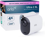 Arlo Ultra 2 XL Outdoor Security Camera, 4K UHD, Wireless CCTV, 12-Month Colour