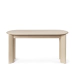 Ferm Living - Bevel Bench White Oiled Beech - Spisestoler - Tre farget - Tre