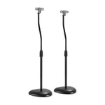 Universal Satellite Speaker Floor Stands for Home Cinema Surround Sound HTS12