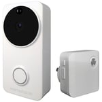 SmartVU Home Smart Camera Doorbell (White)