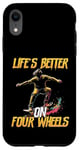 Coque pour iPhone XR Skateboard Lovers Skater Board pour hommes