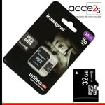 Carte Mémoire Micro SD 32 Go classe 10 Pour SONY Xperia Z5 Premium - Z5 ... et +