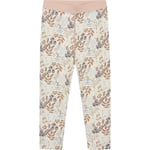 Hust & Claire ull/bambus leggings blomster, Cloud Blue