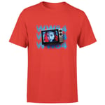 Wonder Woman WW84 Retro TV Men's T-Shirt - Red - XL - Red