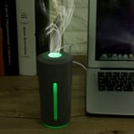 LED USB Air Mist Atomizer Humidifier Purifier Home Bedroom Grey