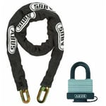 Antivol Scooter Chaine+Cadenas Noir Abus