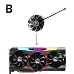 Ventilateur de refroidissement pour EVGA GeForce RTX3080 RTX 3090 FTW3 ULTRA GPU,87MM,4 broches RTX3090 3080 TI 3070 FTW3 - Type Fan B