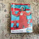 Thing 1 2 Kids Small 4-6 Fancy Dress Cat in the Hat World Book Day Boys Costume