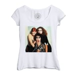 T-Shirt Femme Col Echancré Rocky Horror Picture Show Photo De Star Célébrité Musique