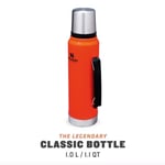 Stanley Classic Bottle Flask Blaze Orange 1Ltr 10-08266-032