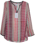 Almost Famous Viscose Macaron Top Size 10 NWT Sample SP £65