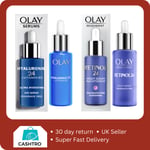 Olay Hyaluronic Acid 24 + Vitamin B5 Day 40ml & Retinol 24 Night Serum 40ml