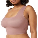 Sloggi Women's Zero Feel Flow Top Bustier, Cacao, M