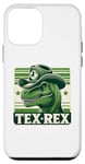 Coque pour iPhone 12 mini Texas T-Rex Dino, Tex Rex, citations amusantes du Texas