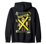 Vintage Sci-Fi Horror Doctor X Zip Hoodie