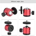 360 Ball Head 1/4 Screw Mount For DSLR Camera Tripod Ballhead Stand MPF