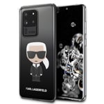 Karl Lagerfeld Karl & Choupette Transparent Impact Case Cover Samsung S20 Ultra