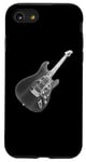 Coque pour iPhone SE (2020) / 7 / 8 Conception filaire de guitare, pour guitariste et musicien