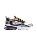 Nike Womens Air Max 270 React Kids Multicoloured Trainers - Multicolour - Size UK 5.5