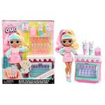 L.O.L. Surprise OMG Sweet Nails – Candylicious Sprinkles Shop - With 15 Surprises including Real Nail Polish, Press On Nails, Sticker Sheets, Glitter, 1 Fashion Doll, and More – Great for Kids Ages 4+