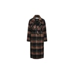 Cumoiw Oppa Coat, Coloured Check