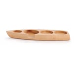 SièGe de Poudre de Café en Bois Massif Support de PoignéE de Bateau Base de Presse de Poudre pour Accessoires de Café 58Mm HêTre