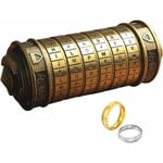 Boîte à puzzle Da Vinci Code Mini serrure avec compartiments cachés Anniversaire Saint-Valentin Mystérieux Cadeau d'anniversaire pour la famille et