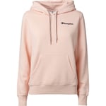 Champion 3D Liten Logo Hettegenser Dame - Rosa - str. S