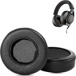 Coussinets Compatibles Avec Les Écouteurs Plantronics Rig600 Rig 600 Rig-600 Casques Coussin De Remplacement (Cuir Protéiné Perforé/Mousse À Mémoire)[QUE073771]