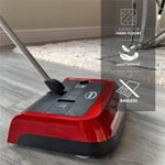 Ewbank 830UKR Evo3 Manual Floor and Carpet Sweeper - Red 