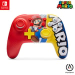 PowerA Nano Enhanced Wireless Controller - Mario Victory (Nintendo Switch)