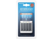 Panasonic eneloop Smart &amp Quick BQ-CC55 - 1,5 - 3 timer batterioplader - (för 4xAA/AAA)