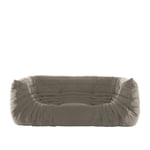 Ligne Roset - Togo Medium Settee, Fabric Cat. S, Alcantara Dove Grey 4475 - Sofaer - designer_michel_ducaroy