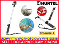 Float Selfie Ei jatkettava kelluva monopod GoPro SJCAM:lle.