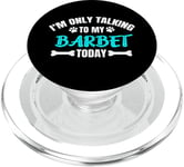 Chien d'eau Français I'm Only Talking To My Barbet Today PopSockets PopGrip pour MagSafe