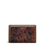 Radley Wood Street 2.0 Faux Snake Wallet Tortoise Brown S5920205