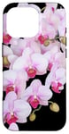 Coque pour iPhone 16 Pro Phalaenopsis rose céleste "Princesse Sakura" Formes Mania