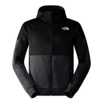 THE NORTH FACE Fleece-NF0A857E Veste Asphalt Grey/Tnf Black XXL