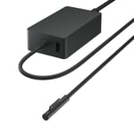 Microsoft Surface 127W Power Supply Ordinateur portable, Tablette Noir Secteur