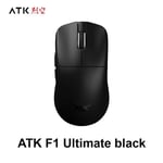 Souris sans fil série ATK Blazing Sky F1,souris de jeu légère,mode touristes filaire ou sans fil,dongle 8K gratuit,Paw3950,stock prêt - Type F1 Ultimate Black