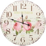 Vidaxl - Horloge murale vintage Fleur 60 cm Flower