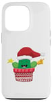 iPhone 13 Pro FUNNY CHRISTMAS TSHIRT. CHRISTMAS CACTUS. BELL STAR AND HAT Case