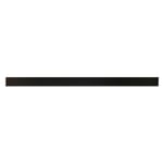 Rail coulissant alu finition noire pour porte coulissante -  8mm - longueur 2000 mm - AURYS NORMANDIE