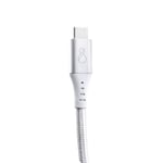 OCHNO USB-C Cable | Straight | DP Video Alt Mode | Male/Male | USB-C - USB-C | 3.1 Gen 2 | Braided | 0.7m | White