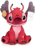 Peluche Parlante 20cm Leroy Alien Rouge Bad Lilo Stitch Original Disney