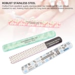 Metal Fingernail File 4 Pack Trimming Polishing Stainless Steel Nail Files For