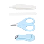 4x Baby Nail Kit Ty Nursing Baby Nail File Set W/ Scissors Nail File Round Tweez
